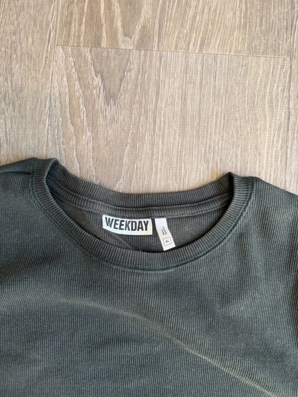 Weekday Ribbed Long Sleeve - Picture 3 of 3